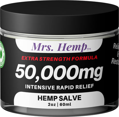 MRS. Hemp | 50,000 MG Salve| Whole Body. Topical Salve for Skin Application MRS. HEMPBuy Supplements Australia