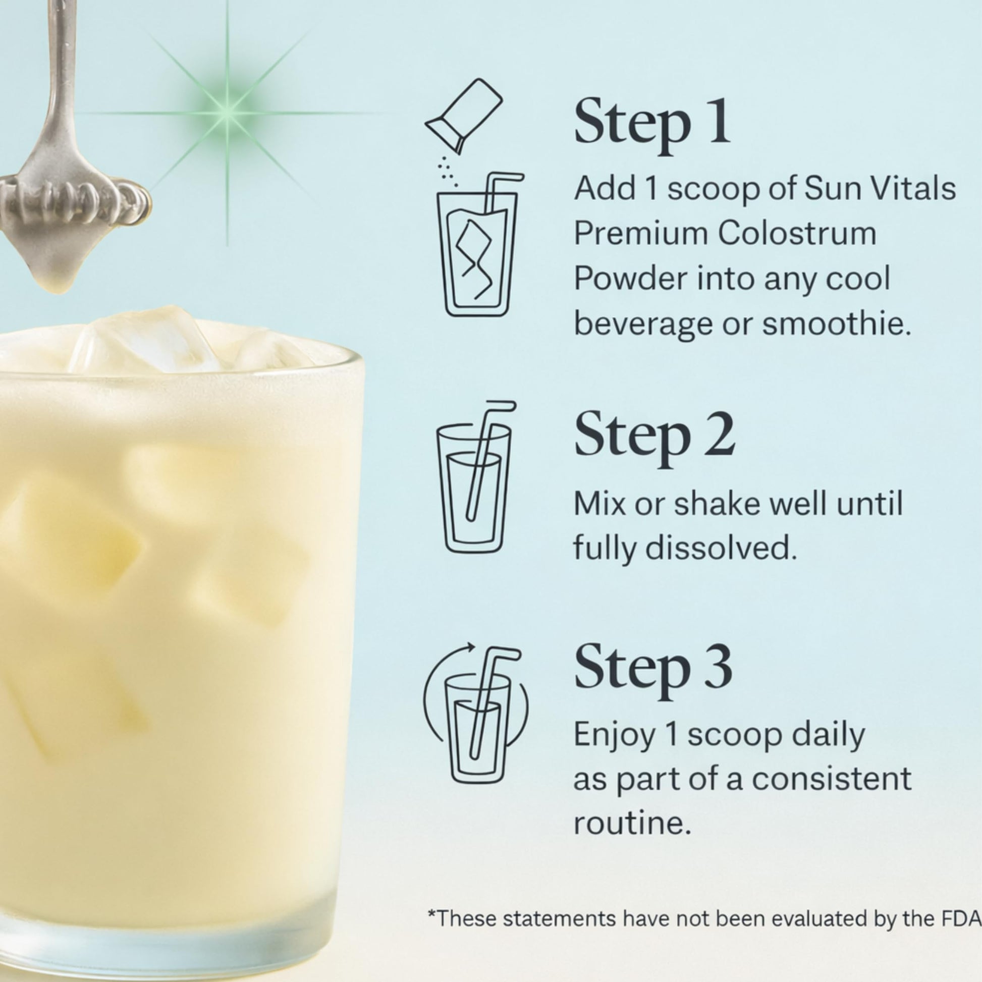 Sun Vitals Bovine Colostrum Powder 2300mg – 575mg IgG Per Serving | 25% IgG Standardized | Gut Health & Immune Support | No Fillers, No Capsules | GMP-Certified, 3rd Party Tested | 30 Servings Sun VitalsBuy Supplements Australia