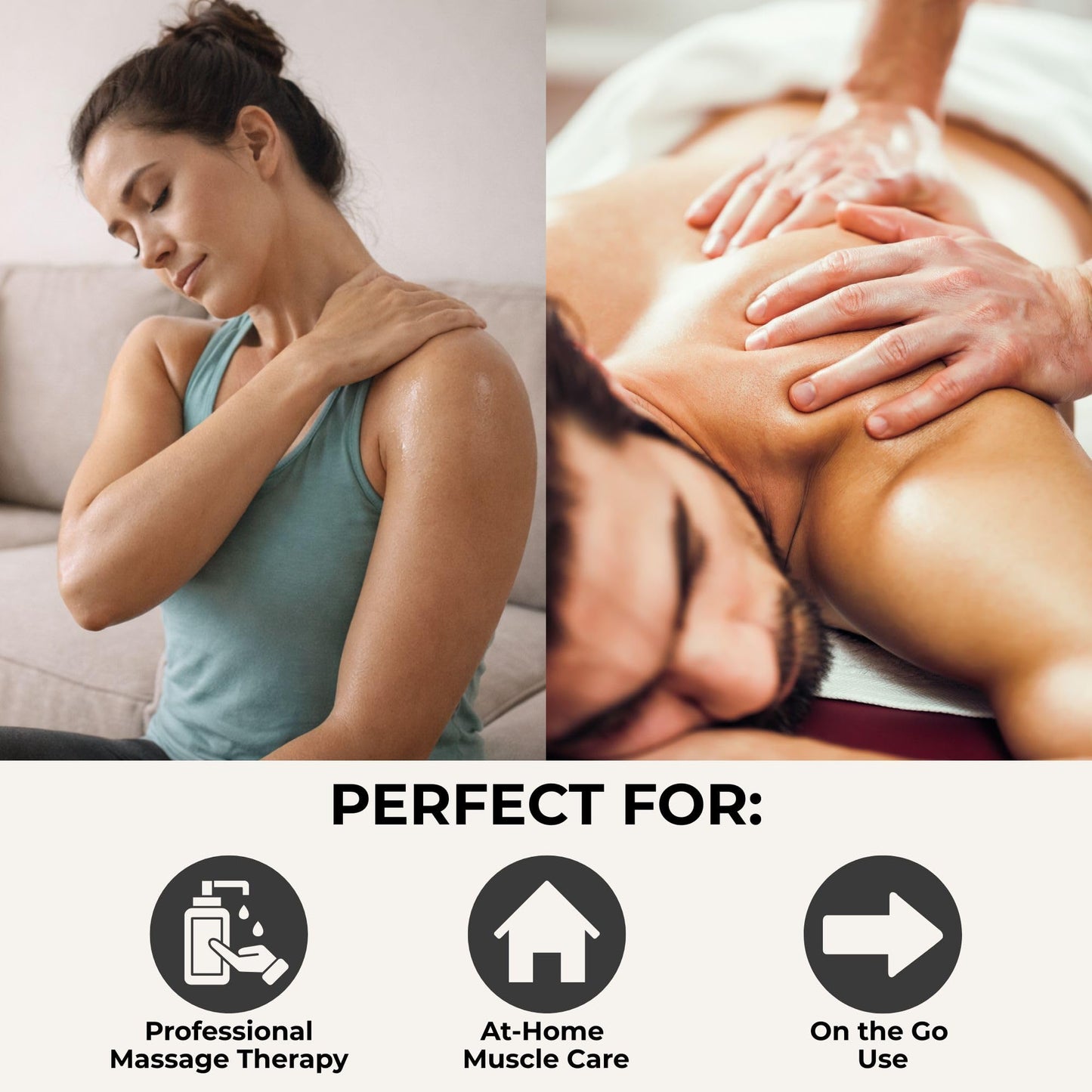 Prossage Heat Warming Relief Massage Oil for Therapuetic Massages, Deep Tissue Massages, and Aromatherapy, Topical Reliever, 8 Ounce Bottle THERABANDBuy Supplements Australia