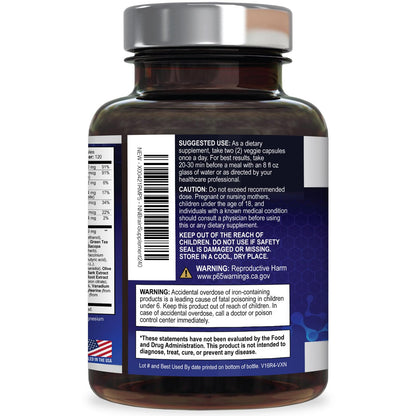 Brain Memory Supplement Pills - 3X Strength Nootropics for Concentration, Clarity & Focus Support - Brain Health Cognitive Vitamins with Bacopa, Phosphatidylserine & DMAE, Brain Booster - 240 Capsules Nature's NutritionBuy Supplements Australia