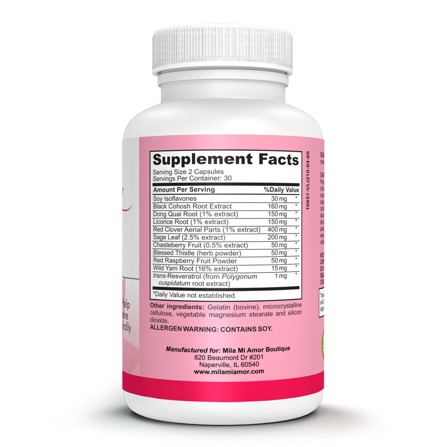 Women's Support | Special Formula | Hormone Regulator w/Natural Ingredients MilamiamorBuy Supplements Australia