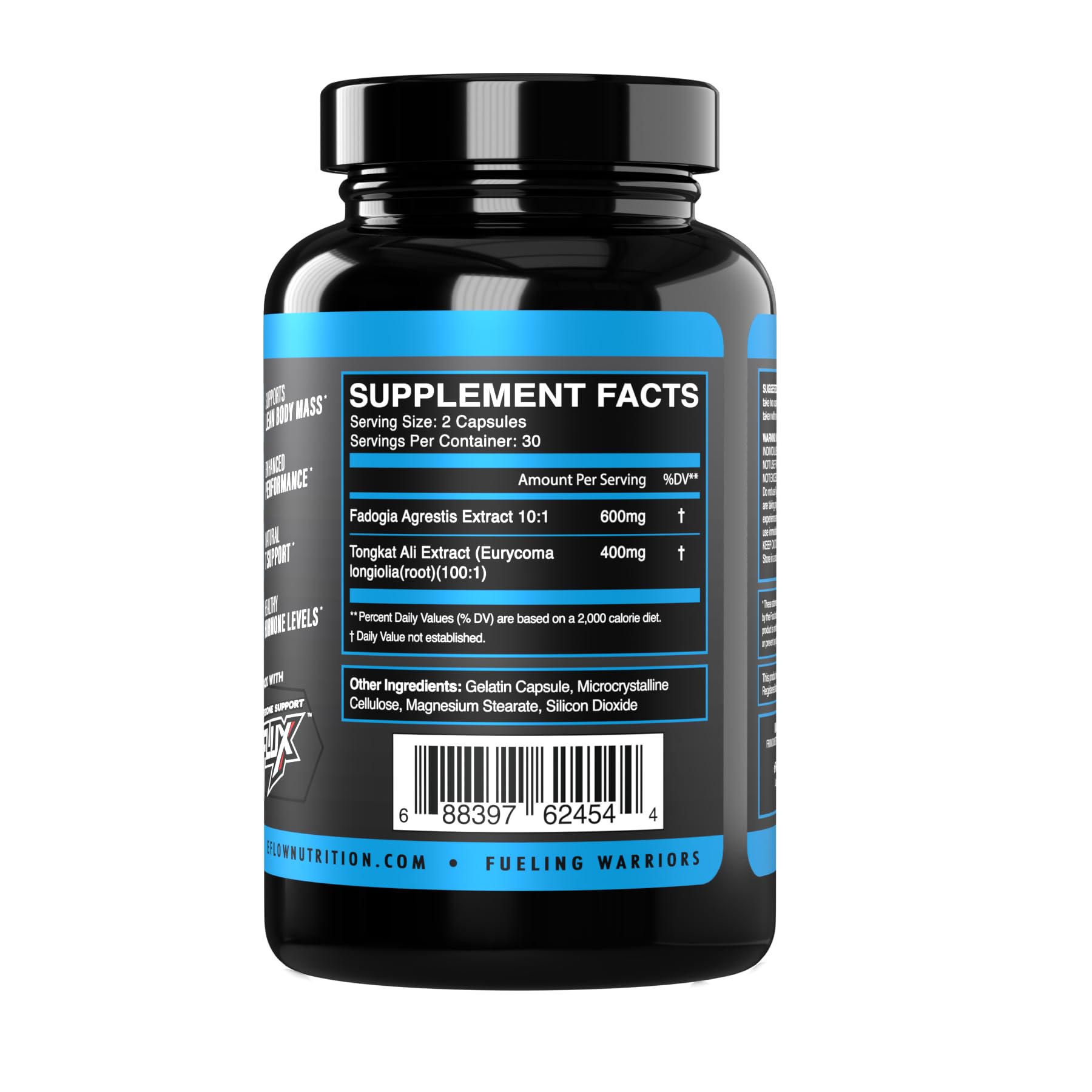 eFlow Nutrition Fadogia Agrestic + Tongkat Ali - [2-in-1] Natural Performance Supplement eFlow NutritionBuy Supplements Australia