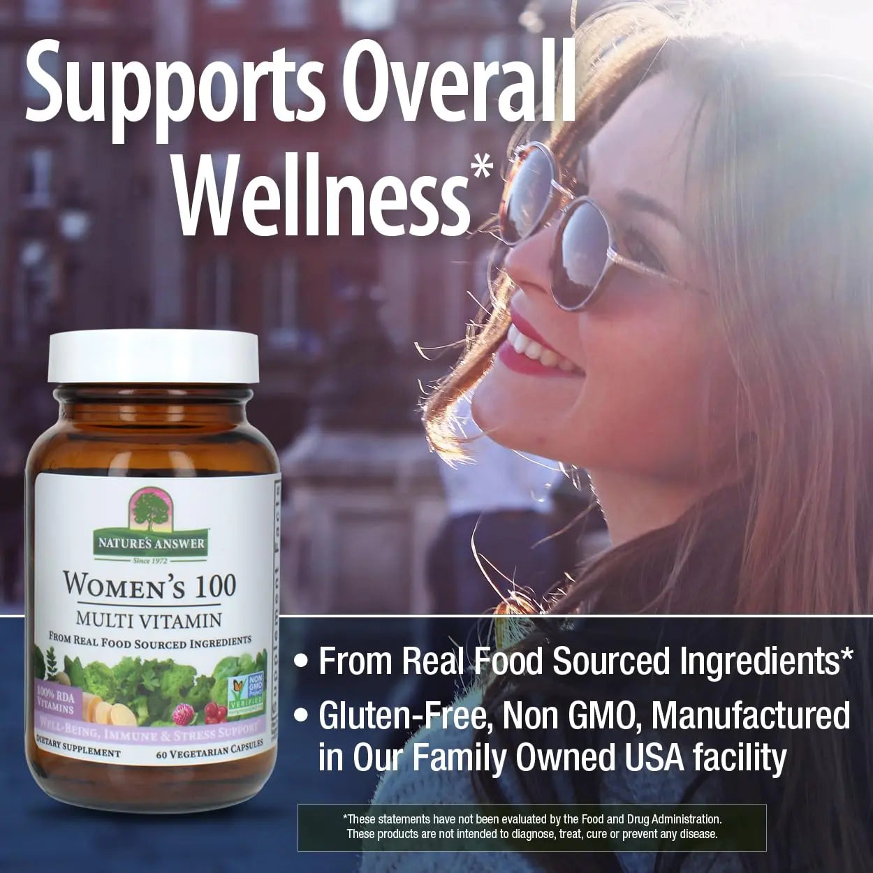 Nature's Answer Women's 100, Multivitamin, 60 Vegetarian Capsules Nature's Answer