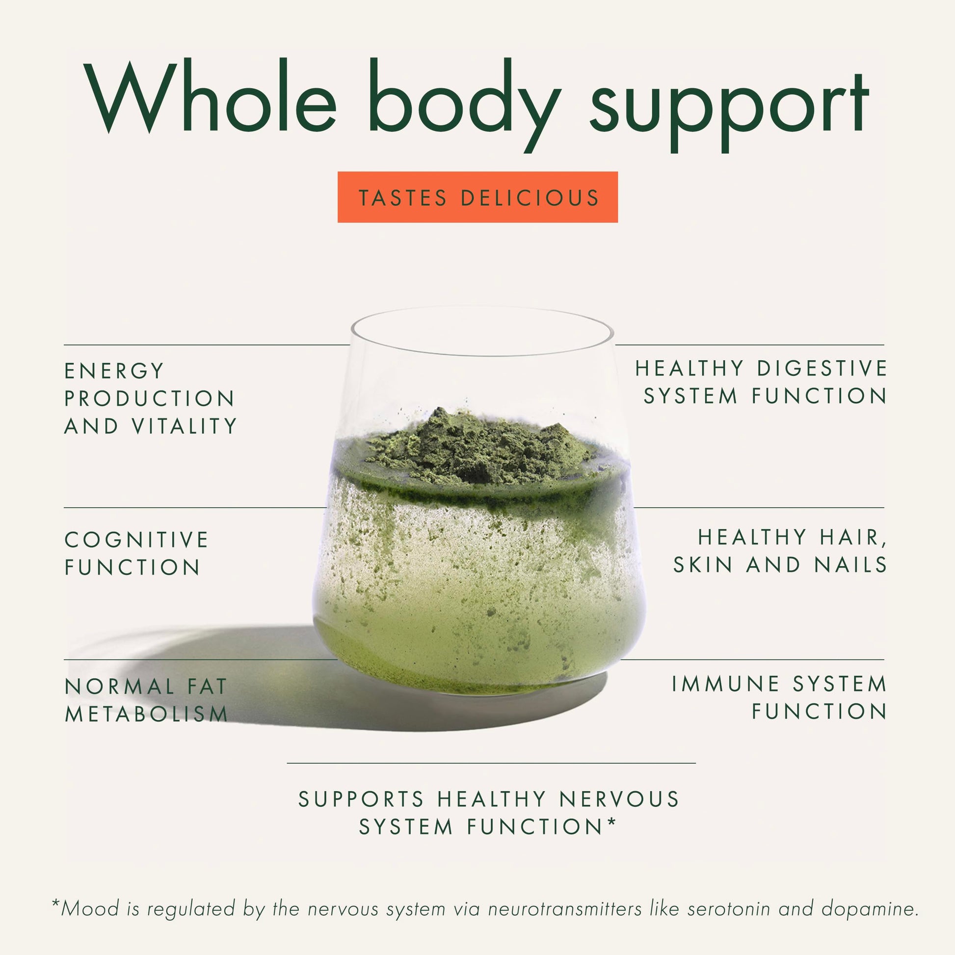 WelleCo The Super Elixir Daily Greens Powder, Probiotic Drink Mix with Whole Foods, Gluten Free, Vegan Gut Health Powder, Energy, Immunity, Healthy Skin, Hair & Nails (Jar, Blood Orange) WelleCoBuy Supplements Australia