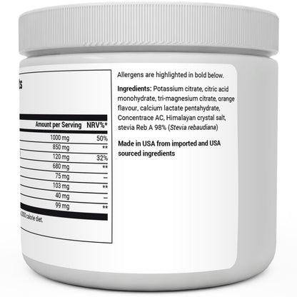 Dr. Berg Electrolyte Powder - Electrolyte Drink Supplements with 1000mg Potassium Dr. Berg NutritionalsBuy Supplements Australia