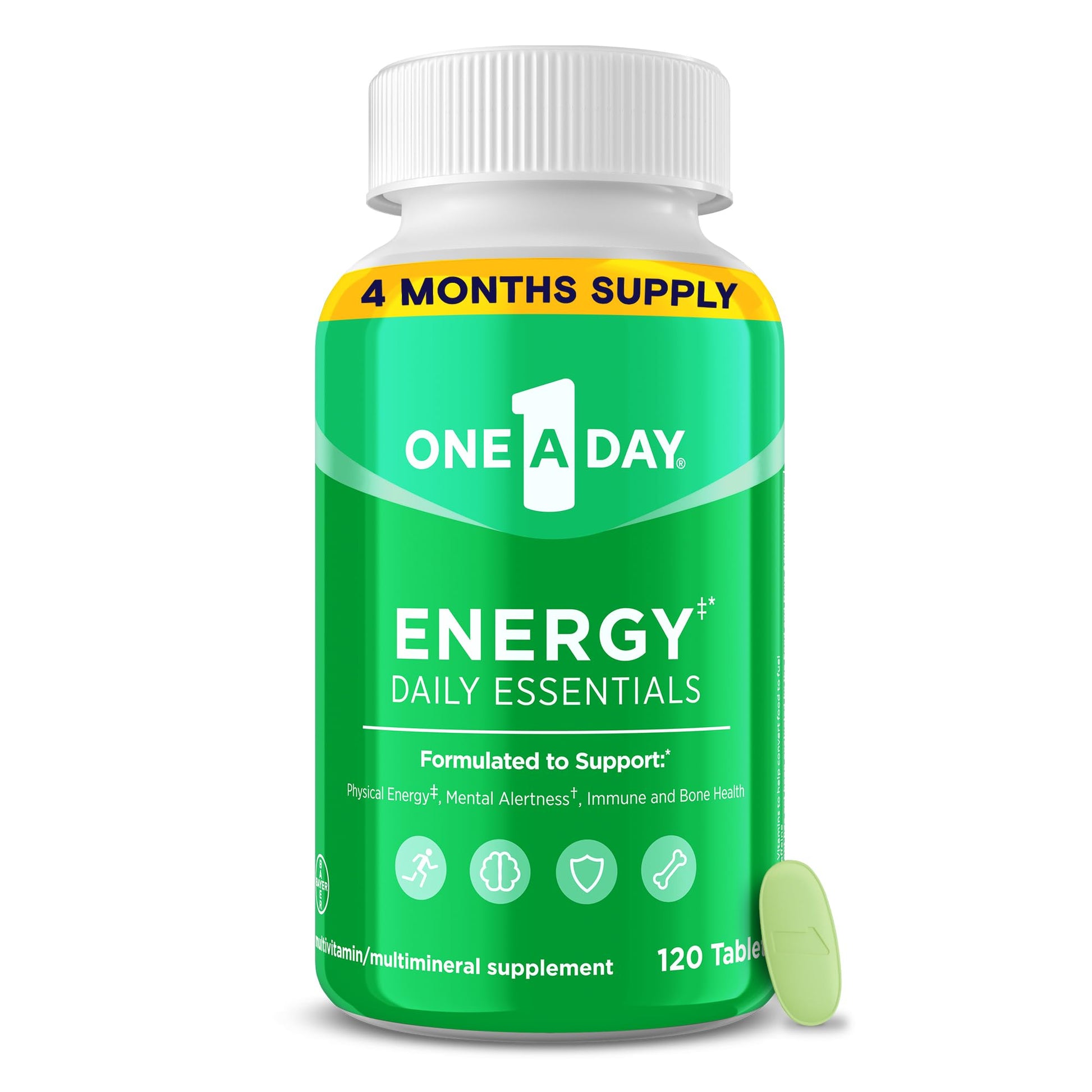 One A Day Energy Daily Essentials Multivitamin, Energy Supplement to Support Mental Alertness and Immune Health ONE A DAYBuy Supplements Australia