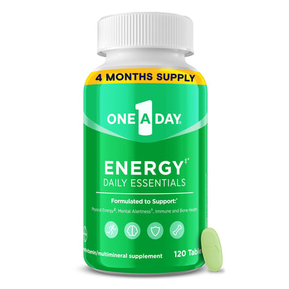 One A Day Energy Daily Essentials Multivitamin, Energy Supplement to Support Mental Alertness and Immune Health ONE A DAYBuy Supplements Australia