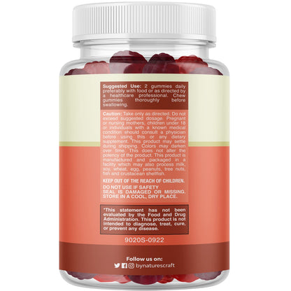 Sugar Free Fiber Gummies for Adults - High Fiber Supplement Gummies Vitamins for Adults Natures CraftBuy Supplements Australia