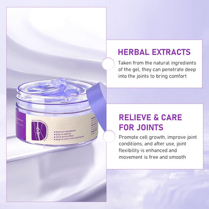 Soothing Relief Massage Gel, Joint Gel Purple Gel Cooling Activities Throughout The Body, Soothing Knees, Lumbar, Neck, Back, Shoulders, Hands, and Feet iaredonBuy Supplements Australia
