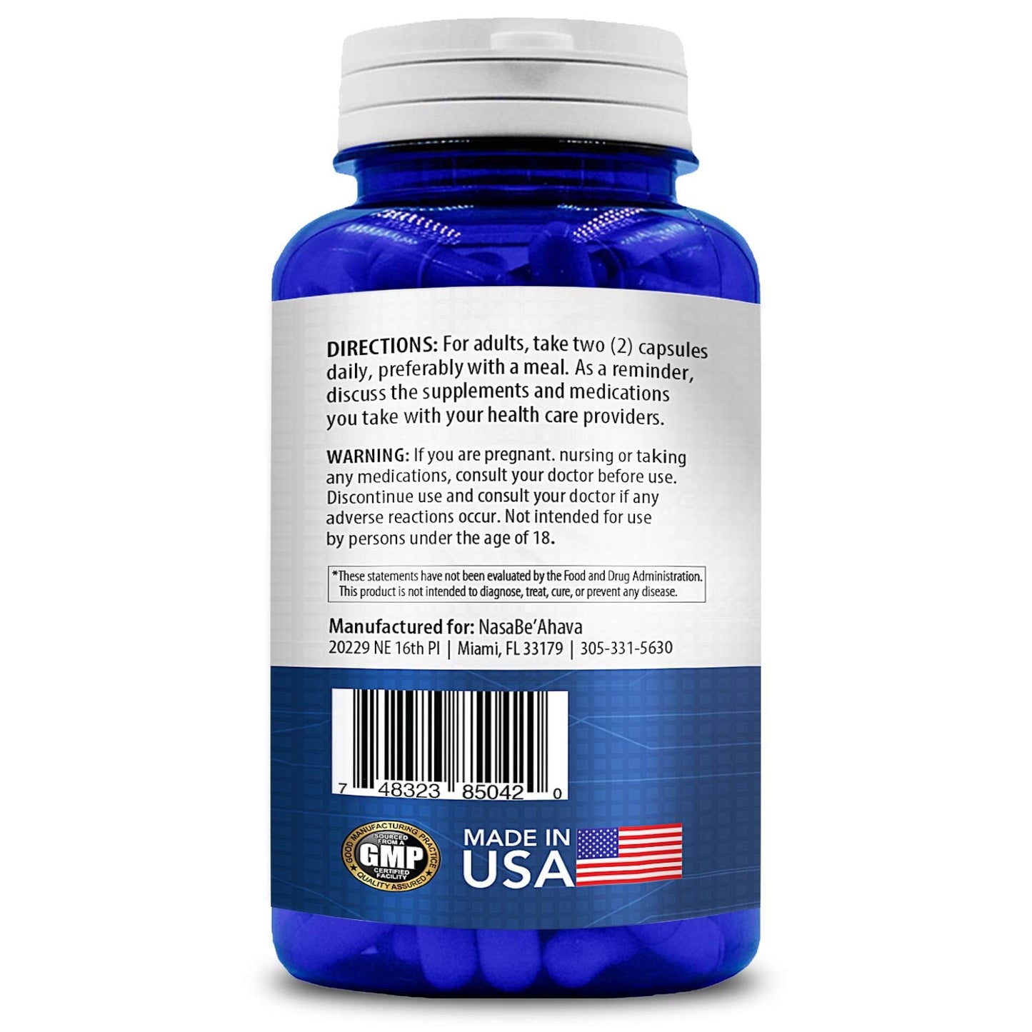 NASA Beahava 100% Pure Resveratrol - 1000mg Per Serving Max Strength (180 Capsules) NasaBeahavaBuy Supplements Australia