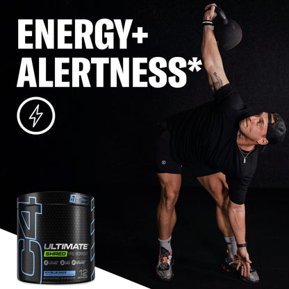 Cellucor C4 Ultimate Shred Pre Workout Powder, Fat Burner for Men & Women, Metabolism CellucorBuy Supplements Australia