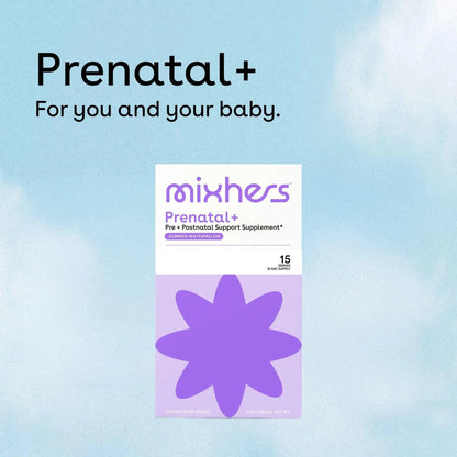 Mixhers Herbaby Pre- & Post-Natal Supplement - Liquid Multivitamin Drink Mix - With Iron, Choline & Methylated Folate MIXHERSBuy Supplements Australia