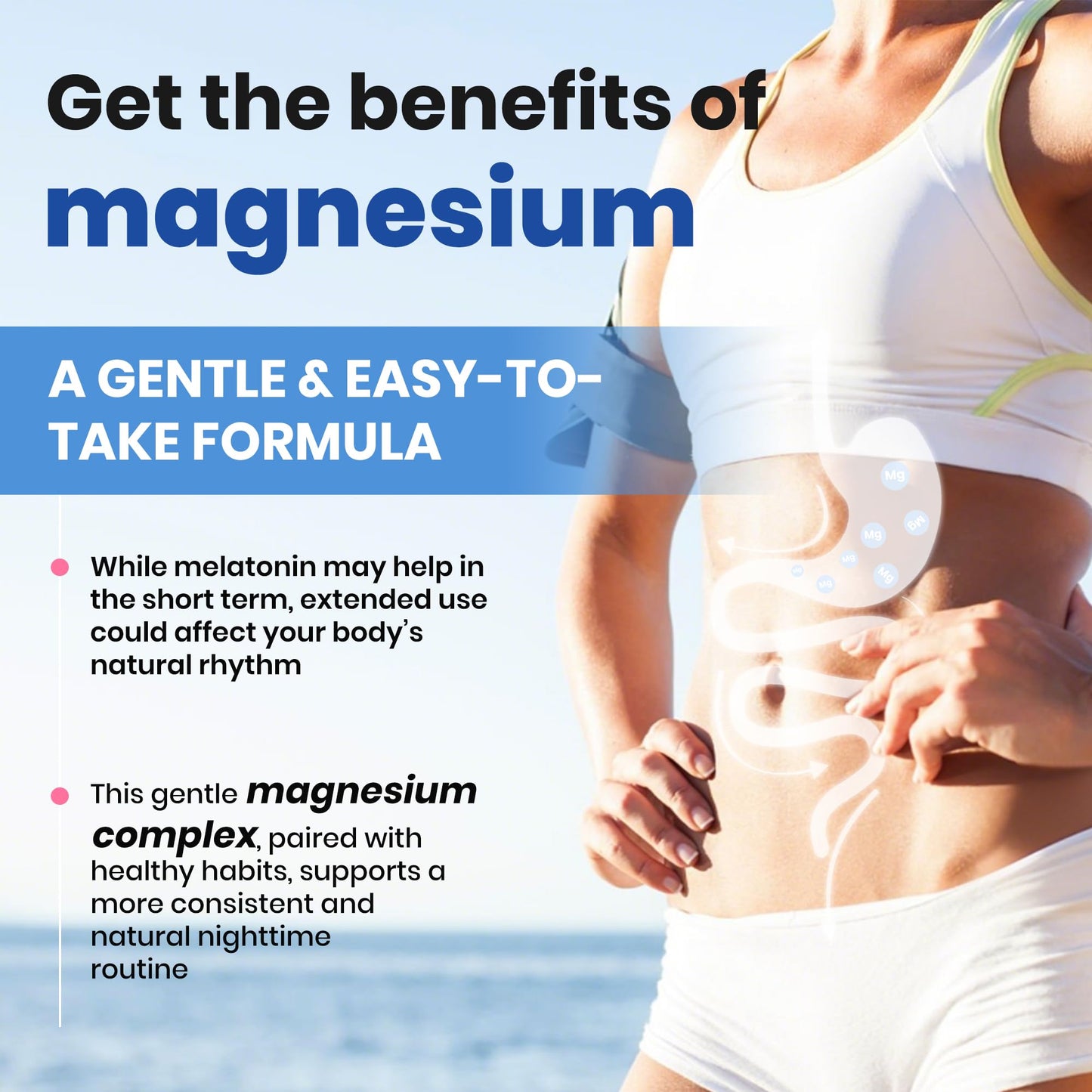 VEV DeepCalm Magnesium Complex for Women – 15-in-1 Glycinate & Citrate Capsules with Ashwagandha & L-Theanine – 120 Vegan Capsules