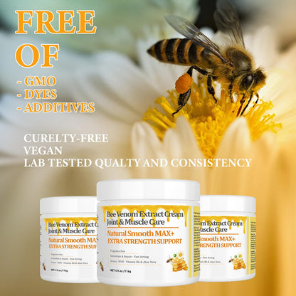 HIKCOSLLY New Zealand Bee Venom Cream, High Strength Recovery Muscle Joint Cream, Natural Organic, Soothe Back, Neck, Hands, Feet, Shoulder, Leg, Knee, Ankle Pain HIKCOSLLYBuy Supplements Australia