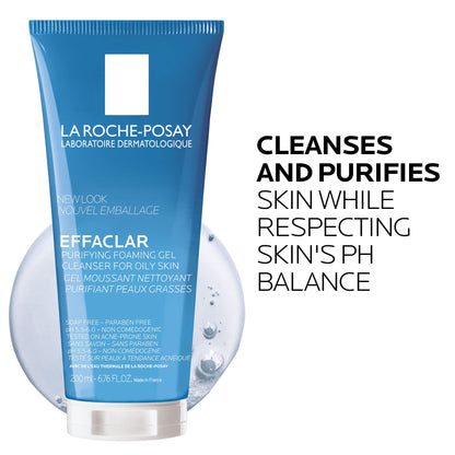 La Roche-Posay Effaclar Purifying Foaming Gel Cleanser for Oily Skin La Roche-PosayBuy Supplements Australia