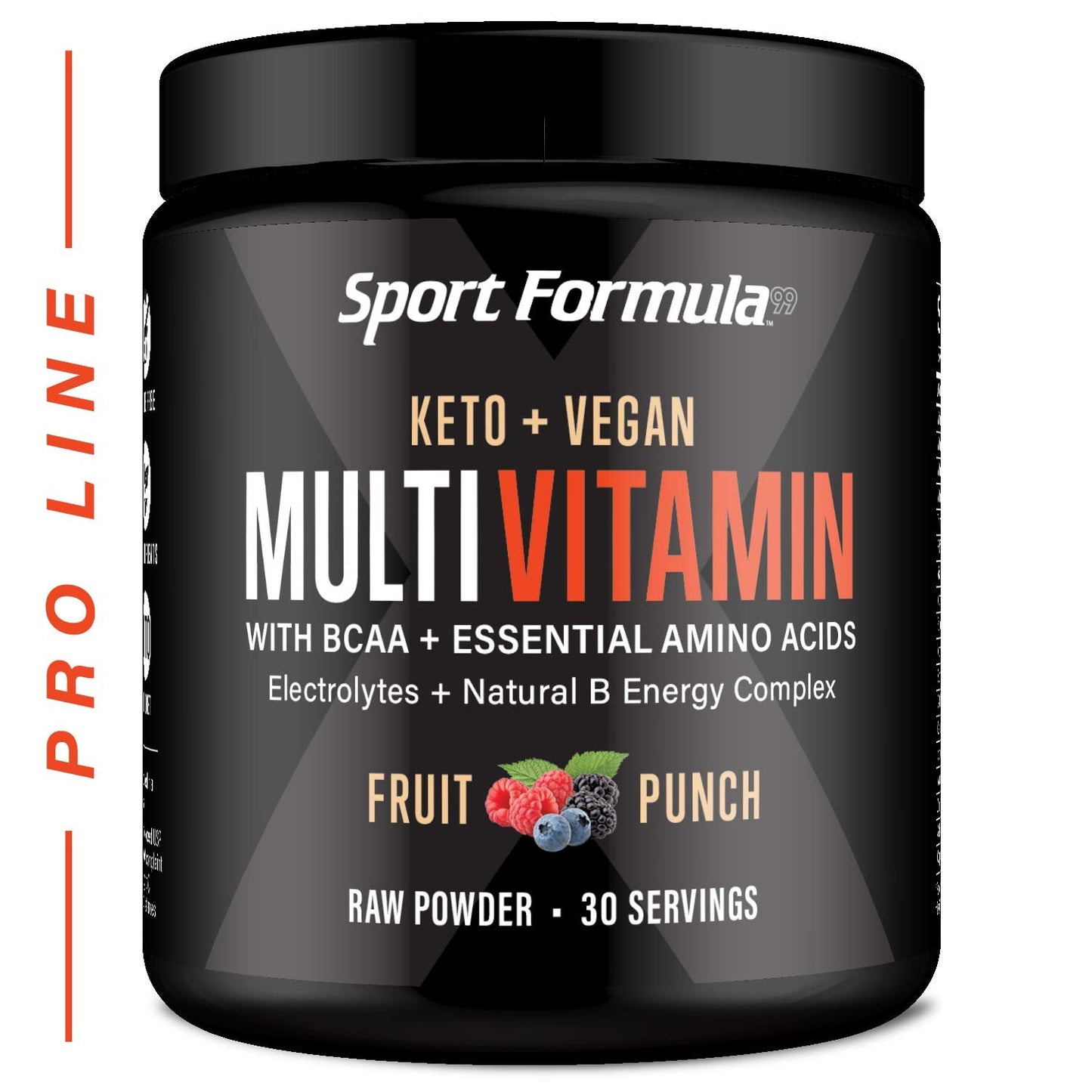 Sport Formula 99 Multivitamin Powder - Drink Mix for Men Women BCAA Amino Acids Won’t Upset Your Stomach - Keto Vegan Multivitamin Fruit Punch - Electrolytes Super B Complex Digestive Enzyme Sport Formula 99Buy Supplements Australia