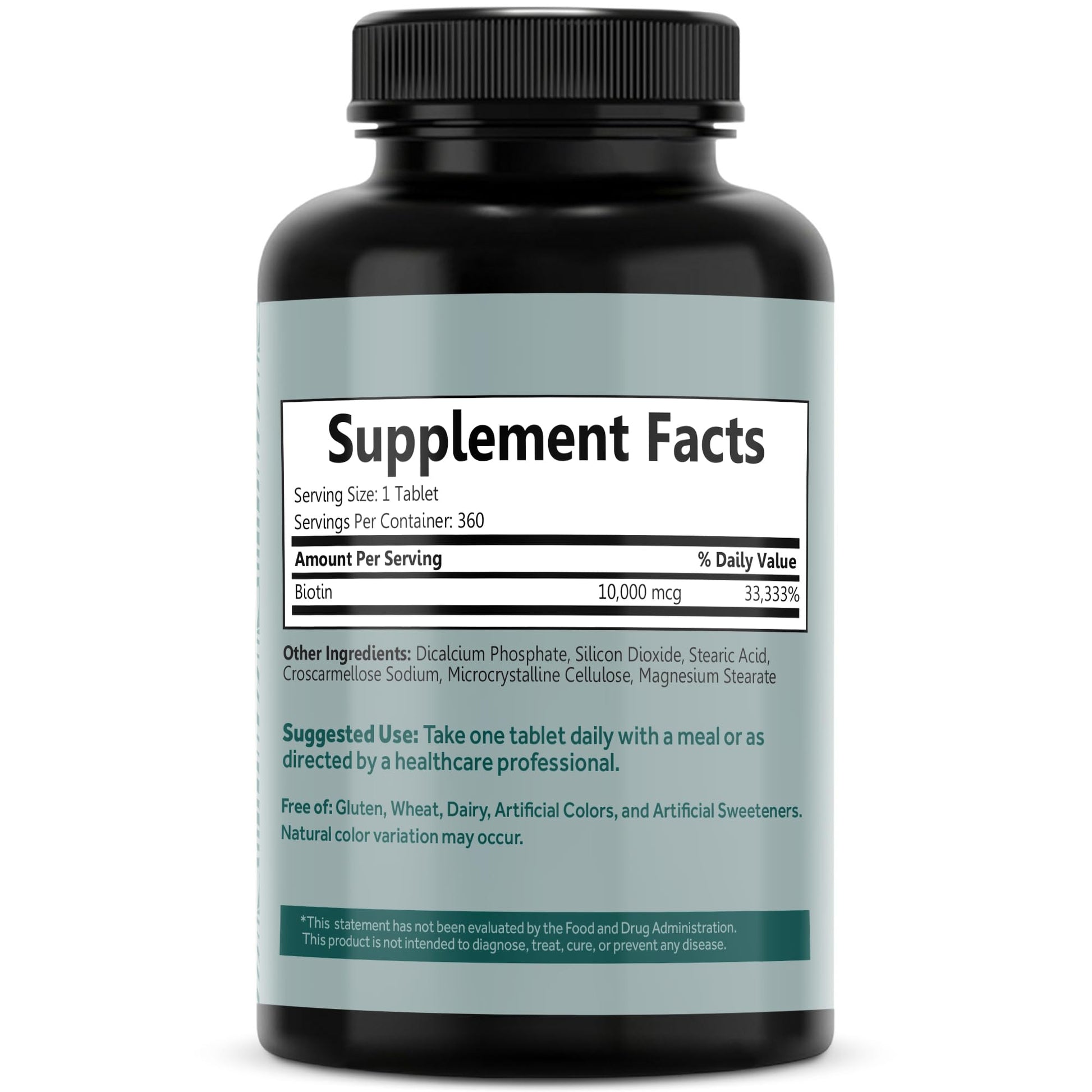 Bliss Serenity Biotin 10000mcg - Max Strength Biotin Supplement - Hair Skin and Nails Vitamins Bliss SerenityBuy Supplements Australia