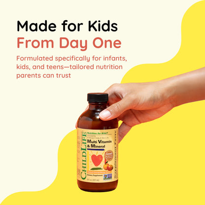 CHILDLIFE ESSENTIALS Kids Multivitamin & Mineral - Kids Vitamins, Liquid Multivitamin, Toddler Multivitamins, Liquid Vitamins, Baby Multivitamin CHILDLIFE ESSENTIALSBuy Supplements Australia