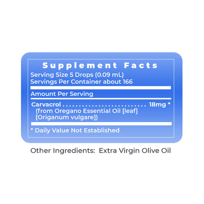 Premier Research Labs Premier Oregano Oil - Oil of Oregano Drops with Carvacrol, Edible Oregano Essential Oil Supplement for Immune & Gut Health - 0.5 Fl Oz Premier Research LabsBuy Supplements Australia