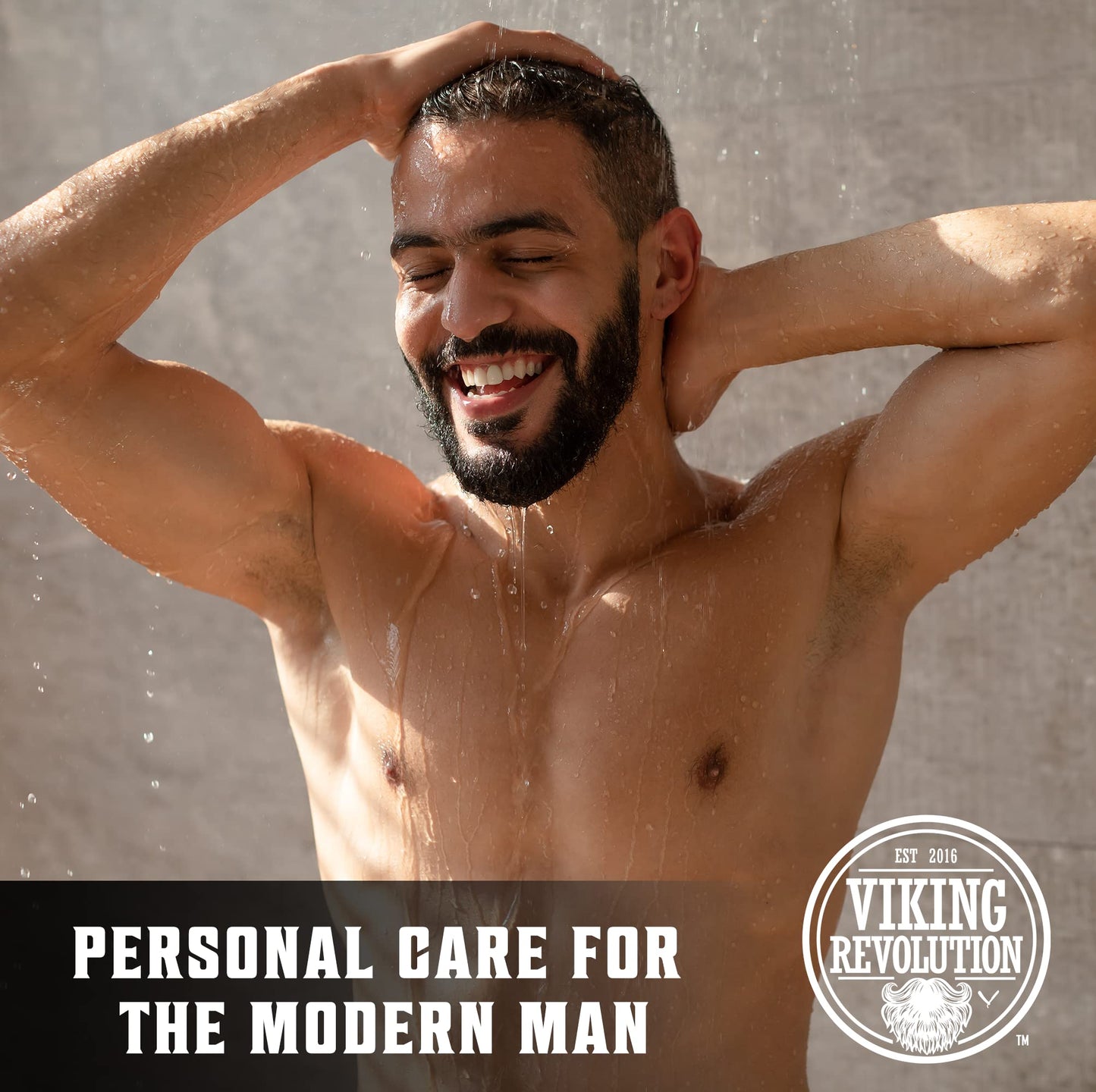 Viking Revolution Skin Cleaning Agent Tea Tree Kit for Men - Tea Tree Oil Set with Body Viking RevolutionBuy Supplements Australia