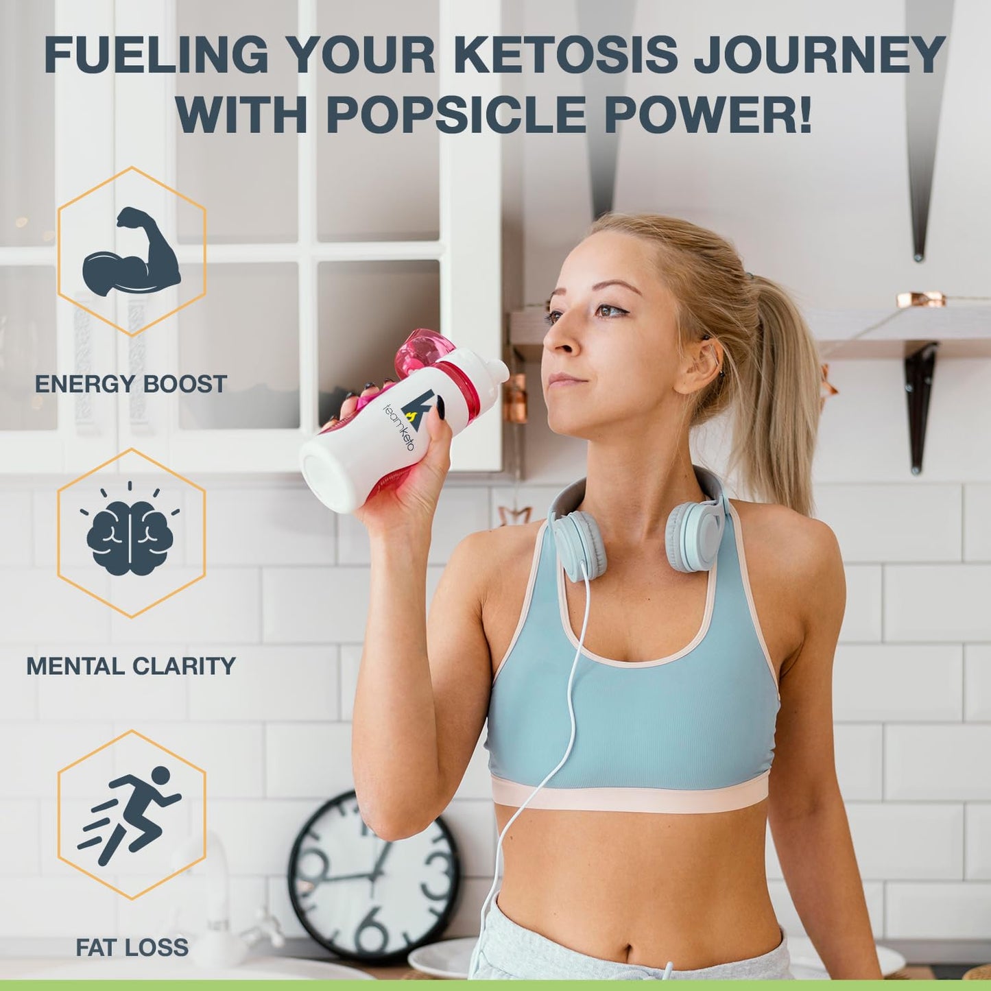 TeamKeto exogenous Ketones Powder, Pure Keto BHB Salts | Dairy & Gluten Free-Best Keto TeamKetoBuy Supplements Australia