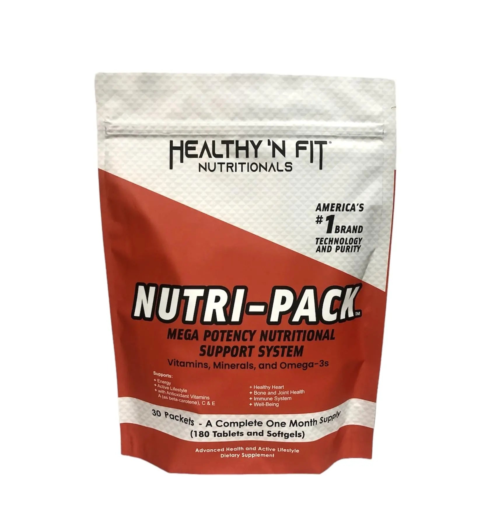 Healthy 'N Fit NUTRI Pack - 30 Day Pkt -One Pack Daily, Multivitamin All-in-One Packets Healthy 'N Fit