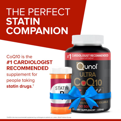 Qunol CoQ10 100mg Softgels Ultra 3X Better Absorption Coenzyme Q10 - Antioxidant QunolBuy Supplements Australia