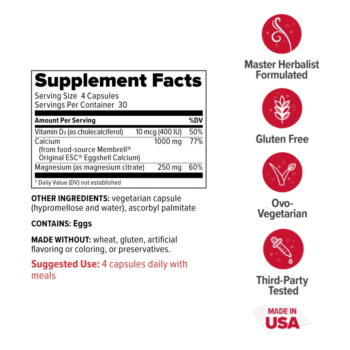 Redd Remedies Joint Health Original, 90 Capsules, and Calcium Mag + D, 120 Capsules Redd RemediesBuy Supplements Australia