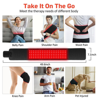 Red Light Therapy for Body, Infrared Light Therapy for Shoulder Waist Muscle Pain Relief GMOWNWBuy Supplements Australia