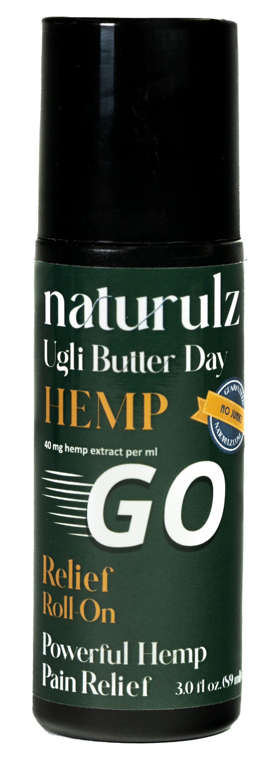 Ugli Butter Hemp Daytime Roll-On 3oz – Soothing Roll-On with Oregon-Grown Hemp, Capsaicin, Arnica & Turmeric for Back, Knee, Leg, Hip Soreness & Discomfort, Ideal for Neck & Shoulder Tightness NaturulzBuy Supplements Australia