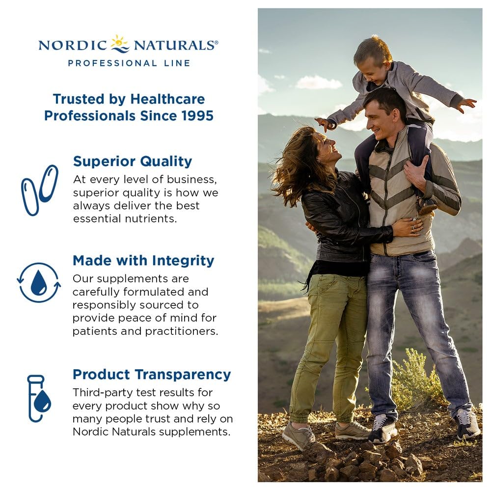 Nordic Naturals ProOmega Liquid, Lemon Flavor - 8 oz - 2840 mg Omega-3 - High Potency Fish Oil with EPA & DHA - Promotes Brain, Eye, Heart, & Immune Health - Non-GMO - 48 Servings Nordic NaturalsBuy Supplements Australia