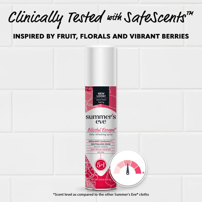 Summer's Eve Blissful Escape Daily Refreshing Feminine Spray, 2 oz Summer's EveBuy Supplements Australia