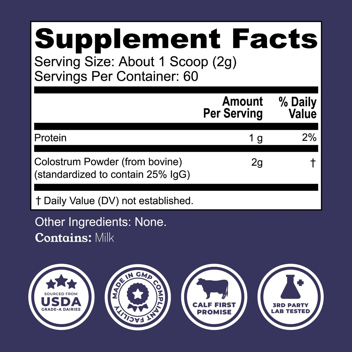 Colostrum Powder – USA Sourced Bovine Colostrum for Humans for Immune Support, Gut Health, Muscle Recovery - Single Ingredient, No Additives, Grass Fed, Non-GMO Colostrum Supplement for Women and Men Left Coast PerformanceBuy Supplements Australia