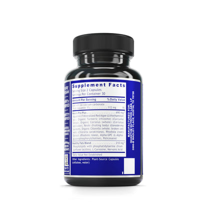 Quantum Nutrition Labs Nerve Support - Nerve Health Supplements, Brain Supplements, Nootropic with Rhodiola Rosea, Brain & Nerve Health - 60 Vegetarian Capsules Quantum NutritionBuy Supplements Australia