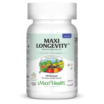 Mens Multivitamin 50 Plus – Daily Multivitamin for Men Over 50 with Vitamin B12, A, D, C, Zinc, Magnesium & More – Energy, Immune & Heart Support Mens Multi Vitamins - Non-GMO – 120 Capsules Maxi HealthBuy Supplements Australia