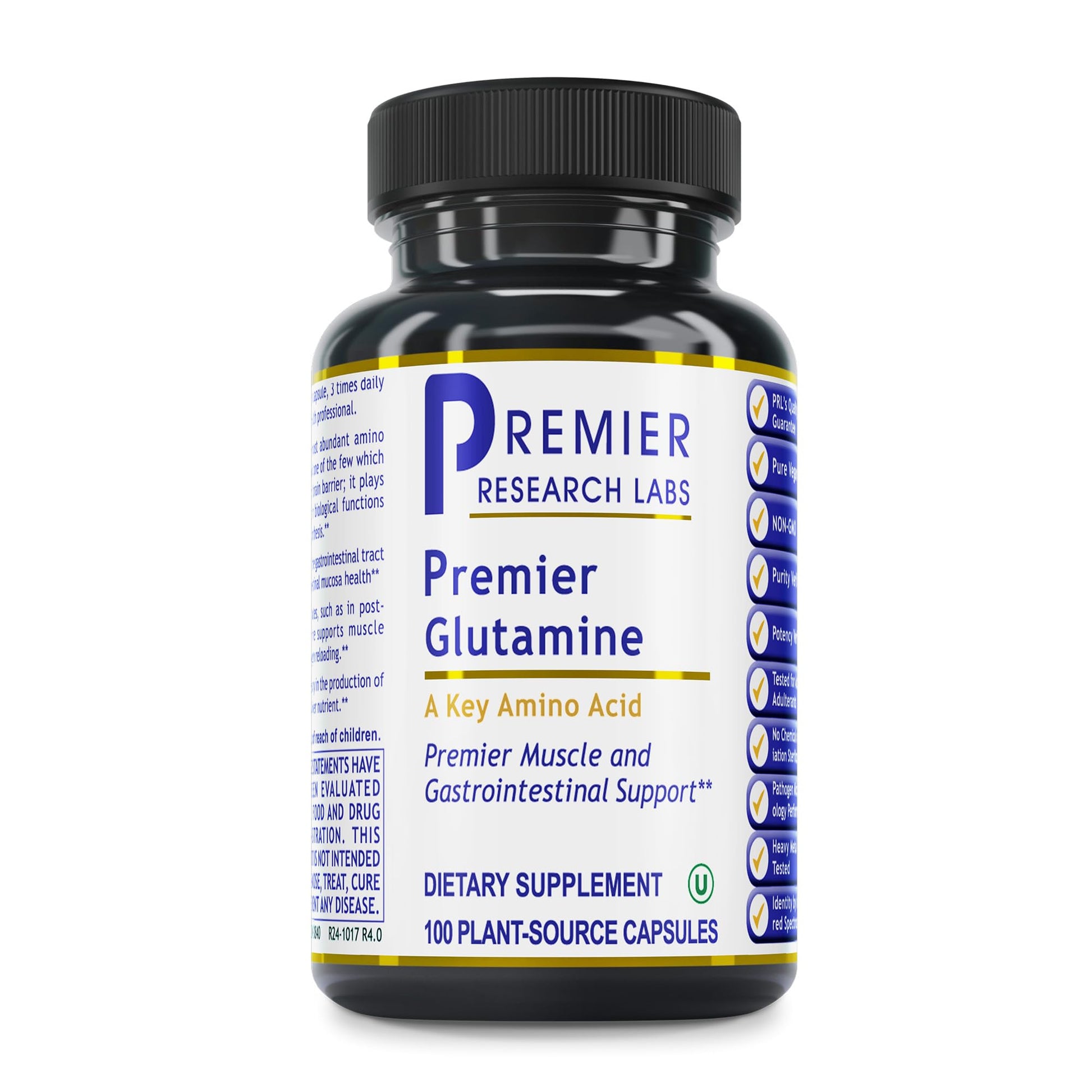 Premier Glutamine by Premier Research Labs --100 caps Premier Research LabsBuy Supplements Australia