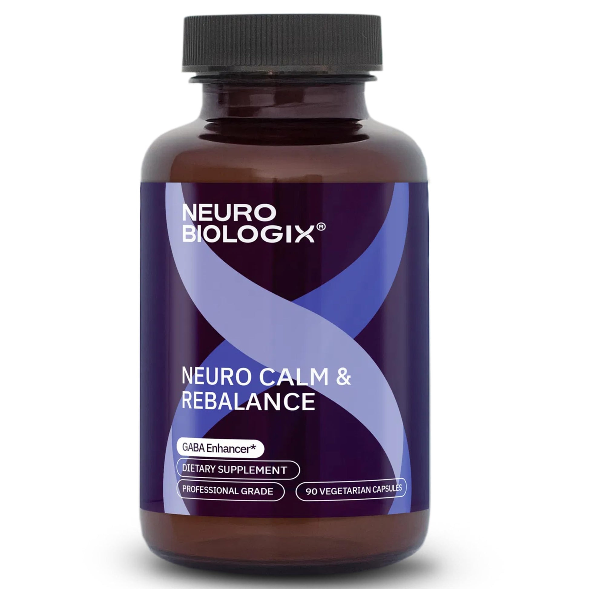 Neurobiologix Neuro Calm & Rebalance, L Theanine, Magnesium, Zinc & Kava Kava Complex for Calm Mood Balance and Stress Support, GABA Activity Support Supplement, Gluten Free, Vegetarian, 90 Capsules NeurobiologixBuy Supplements Australia