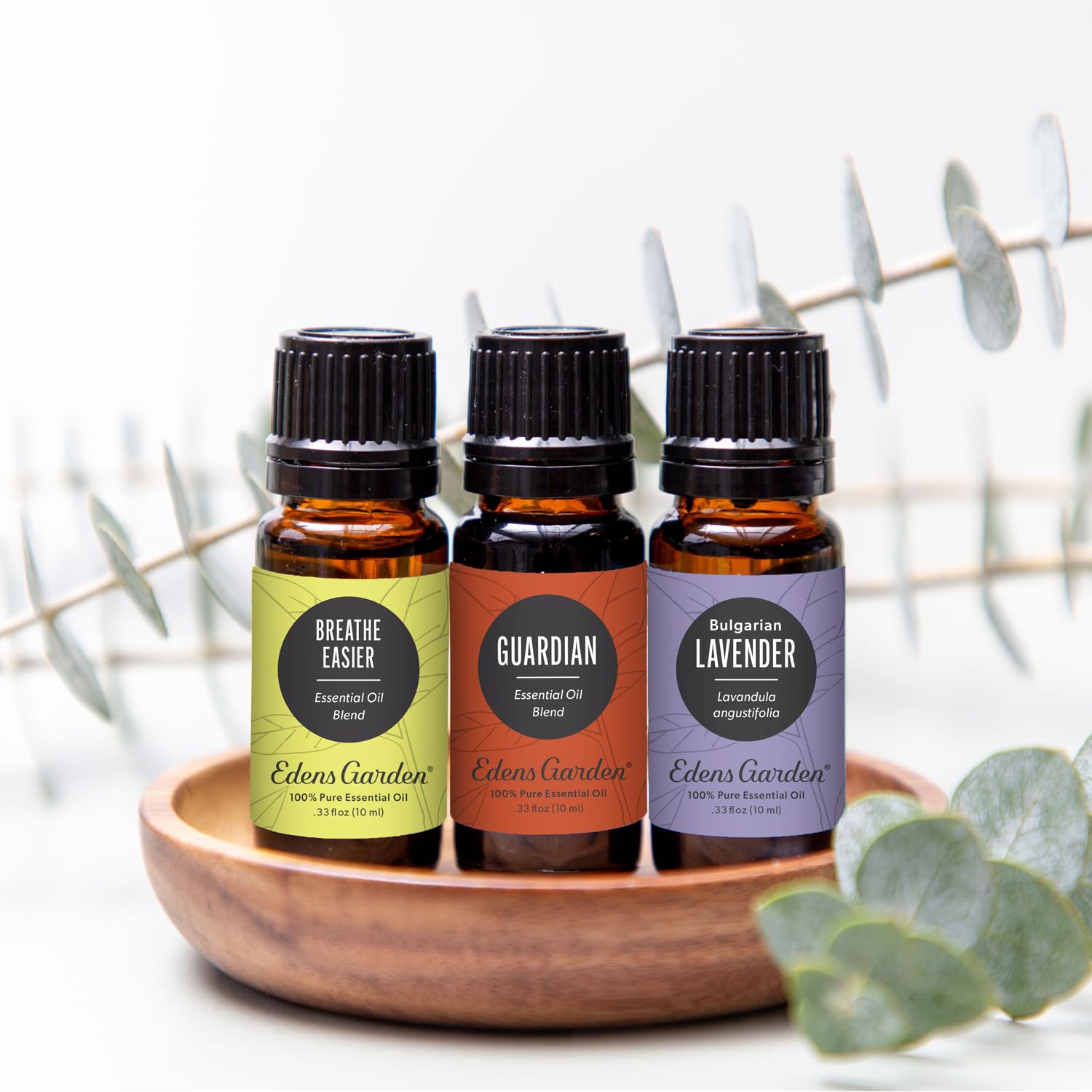 Edens Garden Essential Oil Well-Being Set, 3 Pure Essential Oils for Diffusers for Home Edens GardenBuy Supplements Australia