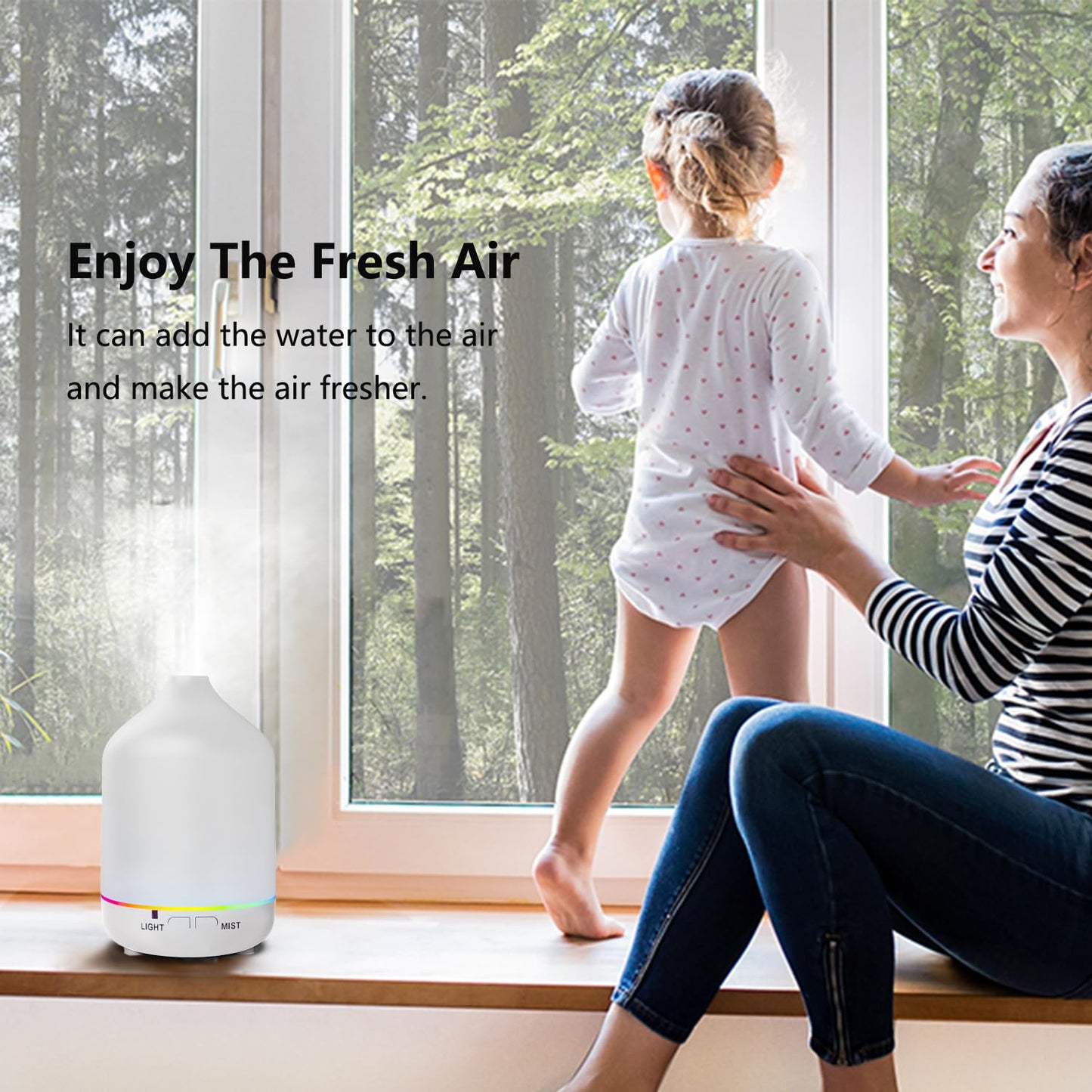 Diffusers 200ml Resin Colorful Essential Oil Diffuser with Adjustable Mist Mode,Auto Off Aroma Diffuser OtheyaBuy Supplements Australia