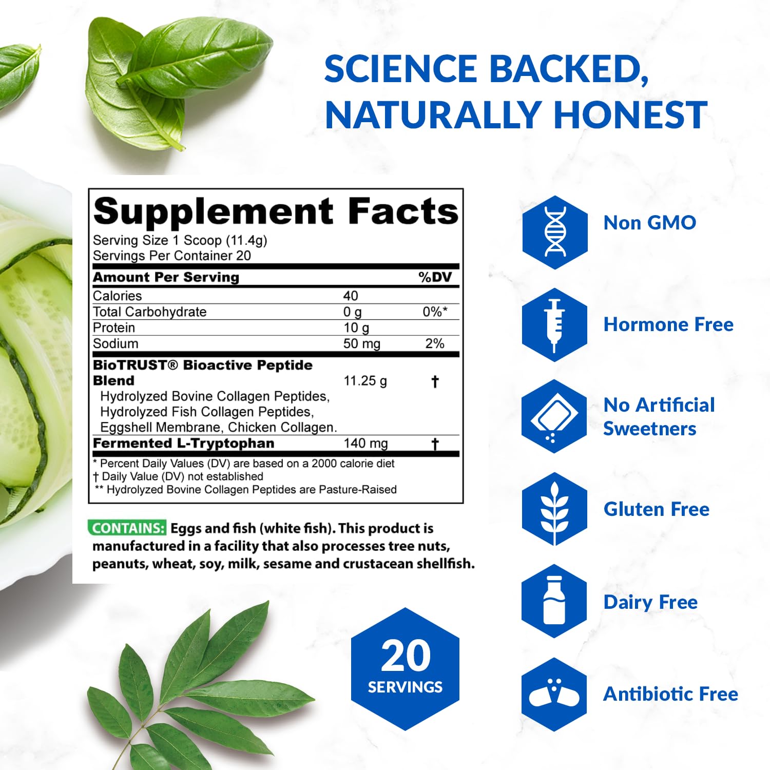 BioTrust Ageless Multi Collagen Protein Powder – 5 Collagen Types (I, II, III, V, X) BioTrustBuy Supplements Australia