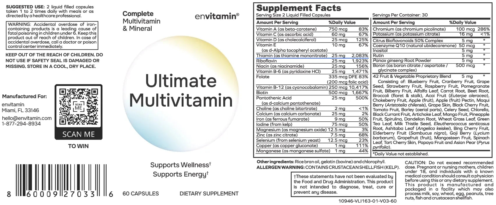 envitamin Women's Multivitamin and Ultimate Multivitamin Bundle (2 Products) envitaminBuy Supplements Australia