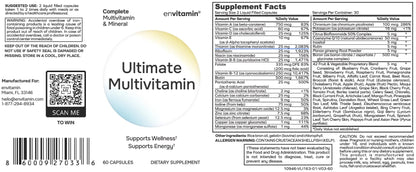 envitamin Women's Multivitamin and Ultimate Multivitamin Bundle (2 Products) envitaminBuy Supplements Australia