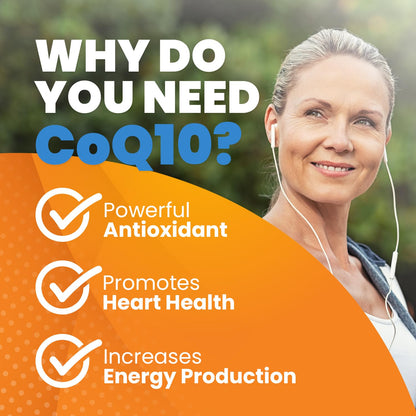 Doctor's Best High Absorption CoQ10 with Bioperine, Heart Health & Energy Production Doctor's BESTBuy Supplements Australia