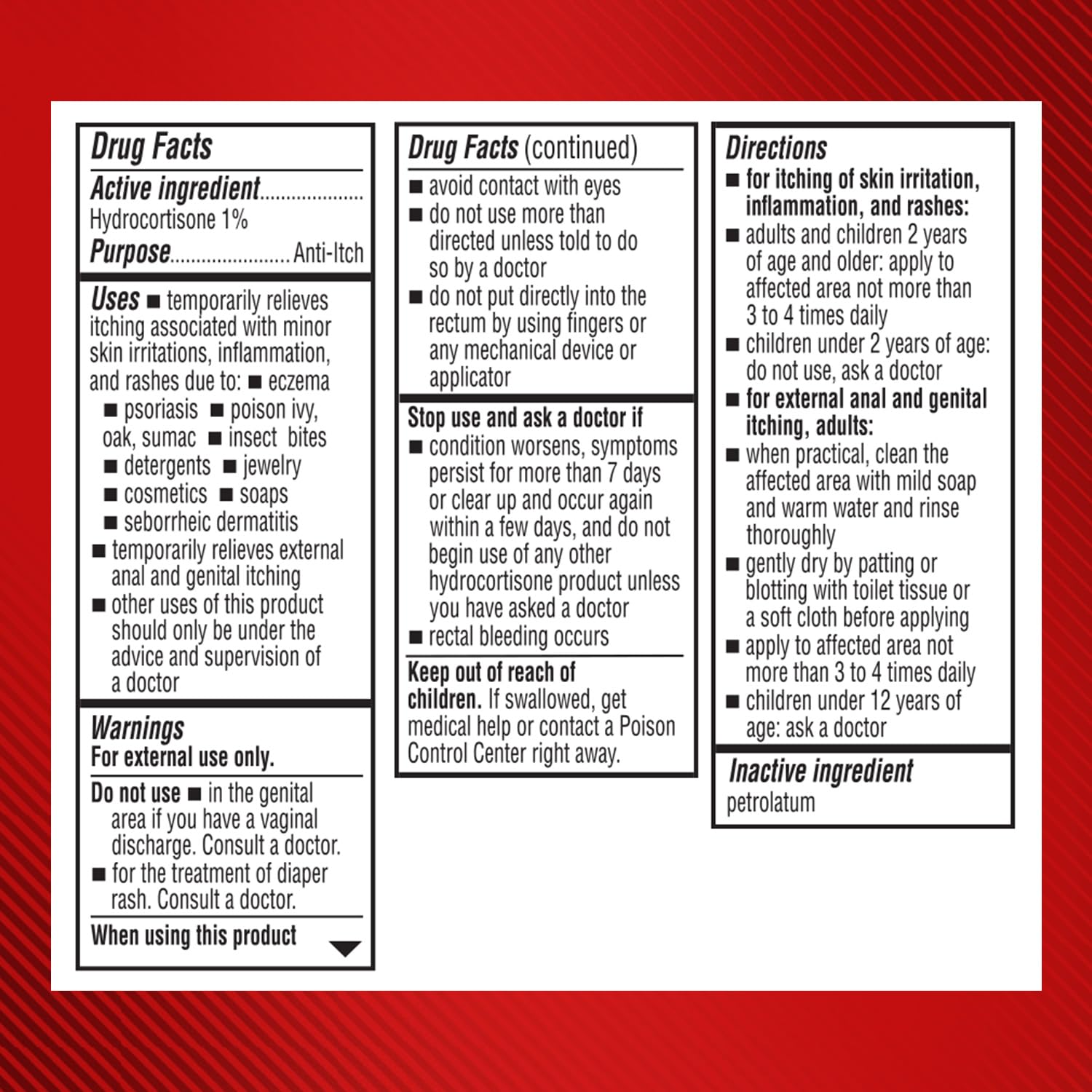 Cortizone-10 Maximum Strength Water Resistant Itch Relief Ointment, 1% Hydrocortisone, Fast-Acting, Anti-Itch Cream for Bug Bites, Rash, Eczema, Psoriasis, Poison Ivy, Oak, Sumac & More, 1 oz Cortizone 10Buy Supplements Australia