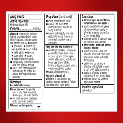 Cortizone-10 Maximum Strength Water Resistant Itch Relief Ointment, 1% Hydrocortisone, Fast-Acting, Anti-Itch Cream for Bug Bites, Rash, Eczema, Psoriasis, Poison Ivy, Oak, Sumac & More, 1 oz Cortizone 10Buy Supplements Australia