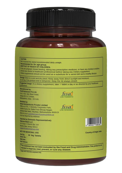 Pure Nutrition Whole Food Multivitamins for Men | 90 Tabs | One-A-Day | 100% RDA | 24 Natural Vitamins and Minerals | PURE NUTRITION NATURAL TREASURES