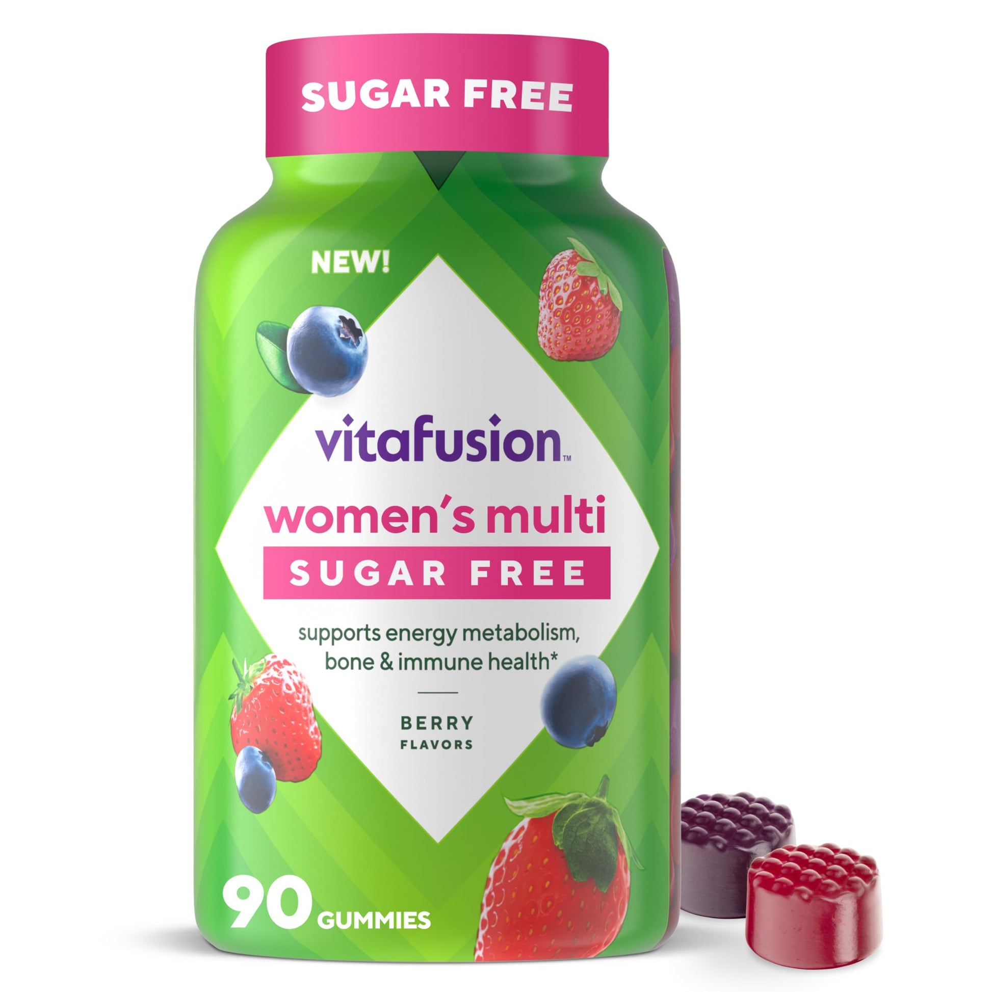 Vitafusion Women’s Sugar Free Daily Multivitamin Supplement, Keto Diet Friendly Adult Gummy Vitamin for Energy VitafusionBuy Supplements Australia