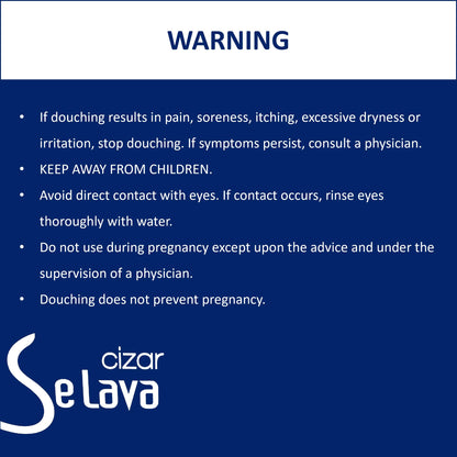 Cizar - Selava, Feminine Wash 15ml 7ea, Gynecologists Developed, Preservative-Free CizarBuy Supplements Australia