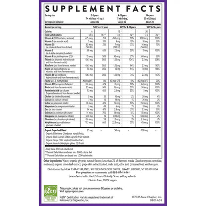 New Chapter Liquid Multivitamin + Mineral Supplement for Whole-Body Benefits, 100% Delicious Multivitamin for Adults New ChapterBuy Supplements Australia